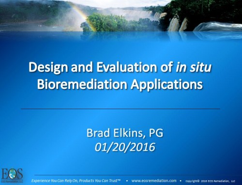 Design and Evaluation of in situ Bioremediation Applications